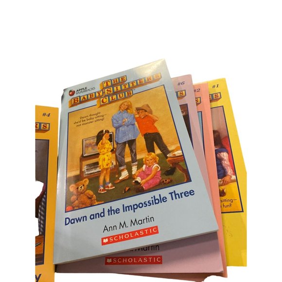 AS IS Scholastic Babysitter's Club collectible tin book set 1-6 - Picture 6 of 8